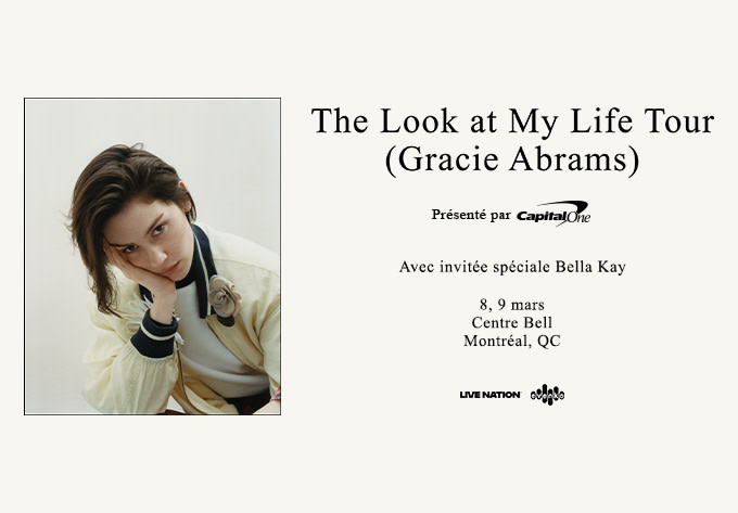 Gracie Abrams — The Look at My Life Tour