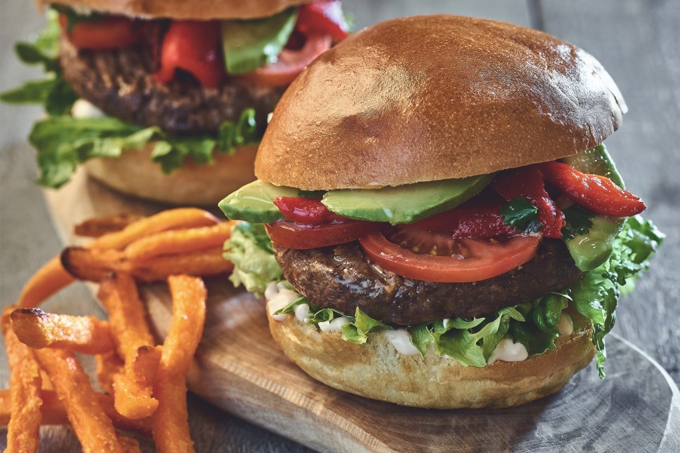 Vegan Mexican Burger