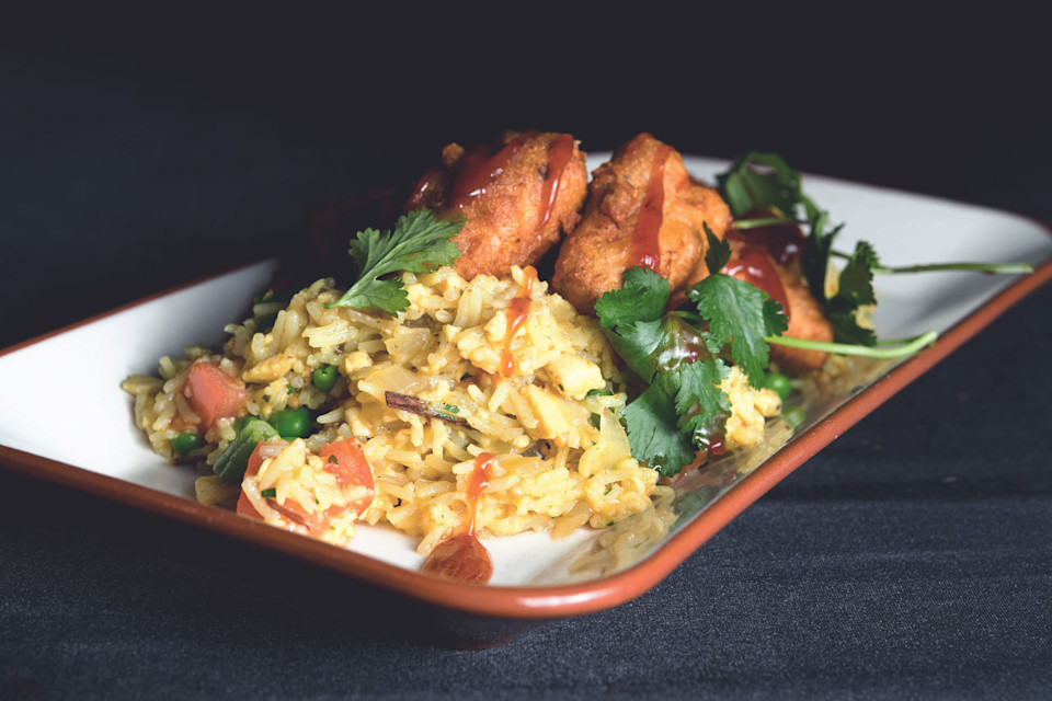 Quorn Pakoras & Biryani