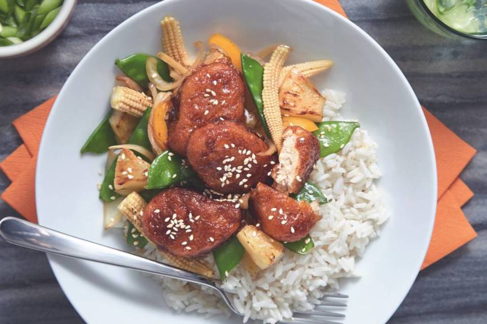 Sticky Sweet & Sour Boneless Wings