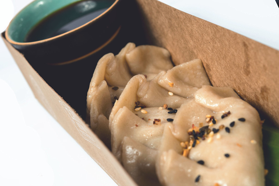 Quorn Vegan Sausage & Kimchi Gyoza