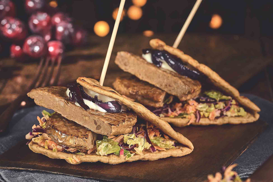 Vegan Festive Flatbread