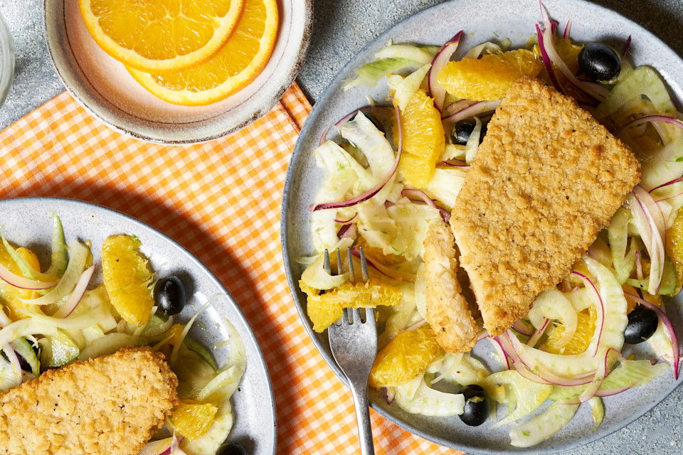 Quorn Totally Vegan Lemon &amp; Pepper Breaded Fishless Fillet