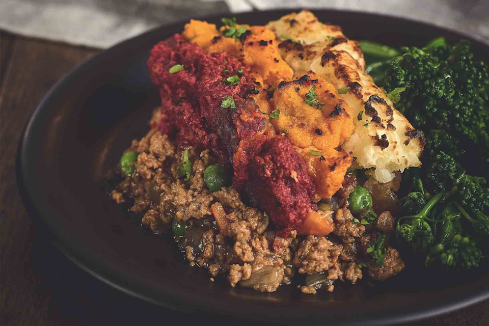 Rainbow Cottage Pie