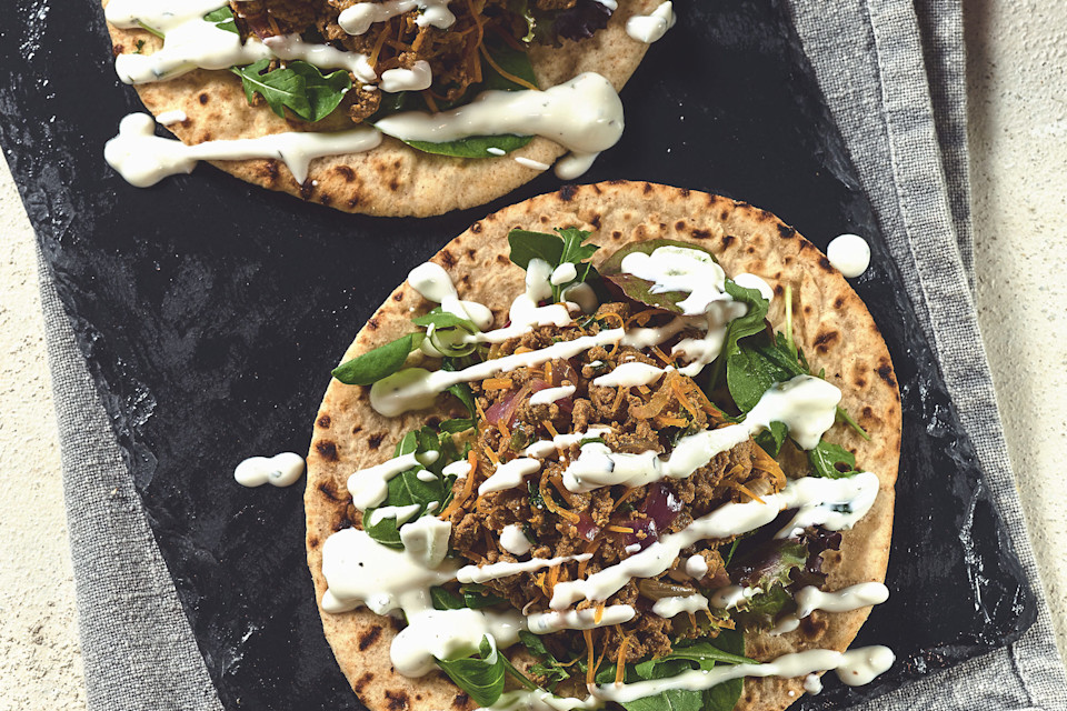 Spicy Green Jalapeno Pepper Flatbreads