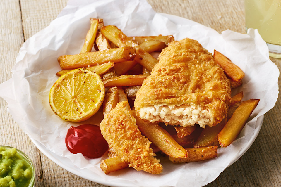 Quorn Totally Vegan Salt &amp; Vinegar Battered Fishless Fillet