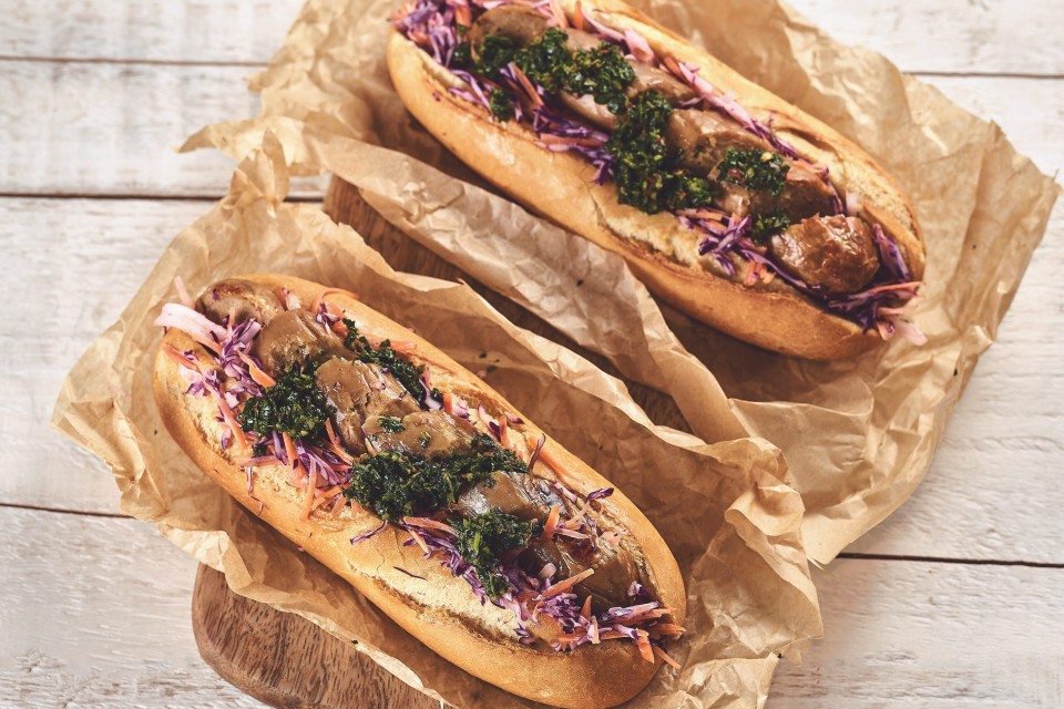Spicy Sausage Argentinian Baguette
