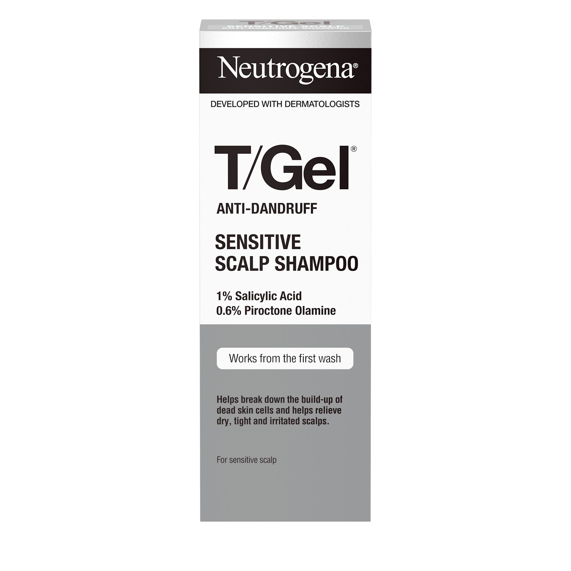 T/Gel Anti-Dandruff Shampoo for Sensitive Scalps