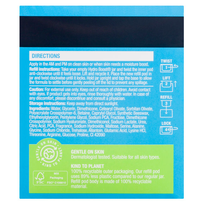 Neutrogena® Hydro Boost Hyaluronic Acid Water Gel Refill - Image 5 - Neutrogena - en-AU