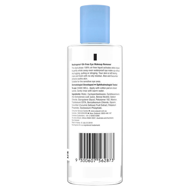 Neutrogena® Oil-Free Eye Make-Up Remover 200mL - Image 2 - Neutrogena - en-AU