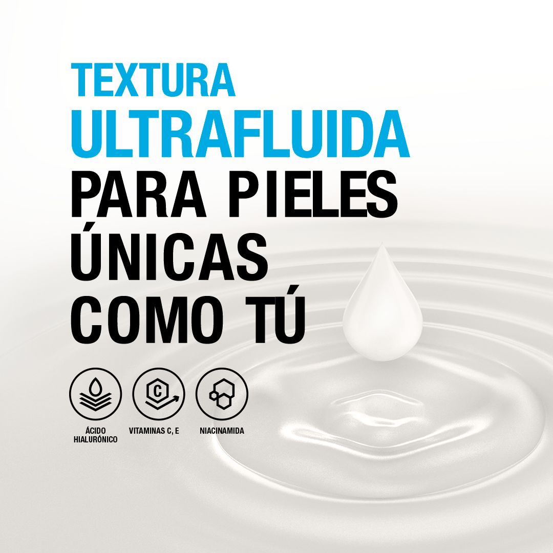 TEXTURA ULTRAFLUIDA PARA PIELES ÚNICAS COMO TÚ