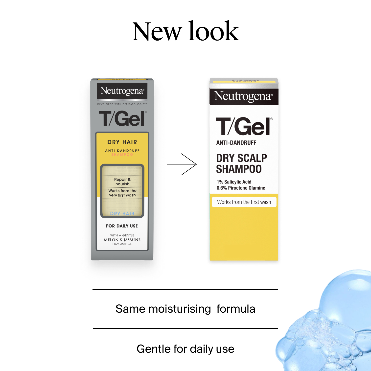 Neutrogena® T/Gel® Anti-Dandruff Shampoo for Dry Hair