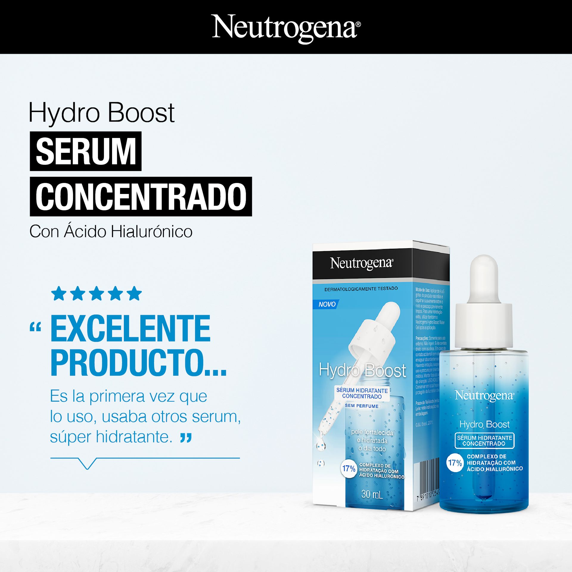 Hydro Boost SERUM CONCENTRADO Con Ácido Hialurónico "EXCELENTE PRODUCTO..."