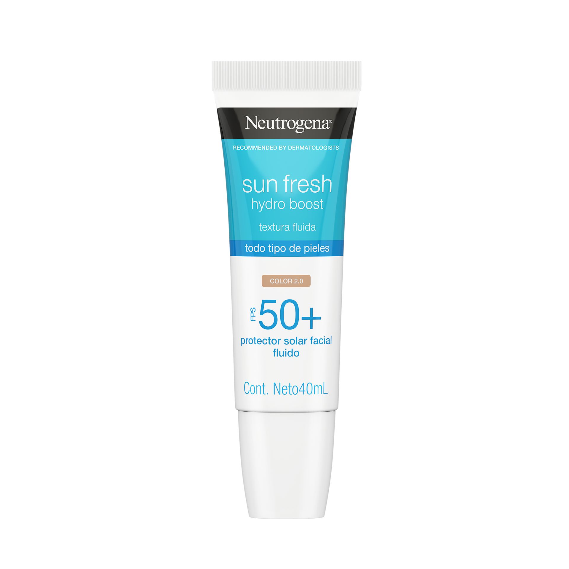 Sun Fresh Hydro Boost con Color Fps 50 40 ml FRONT