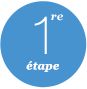 Icône d'étape 1