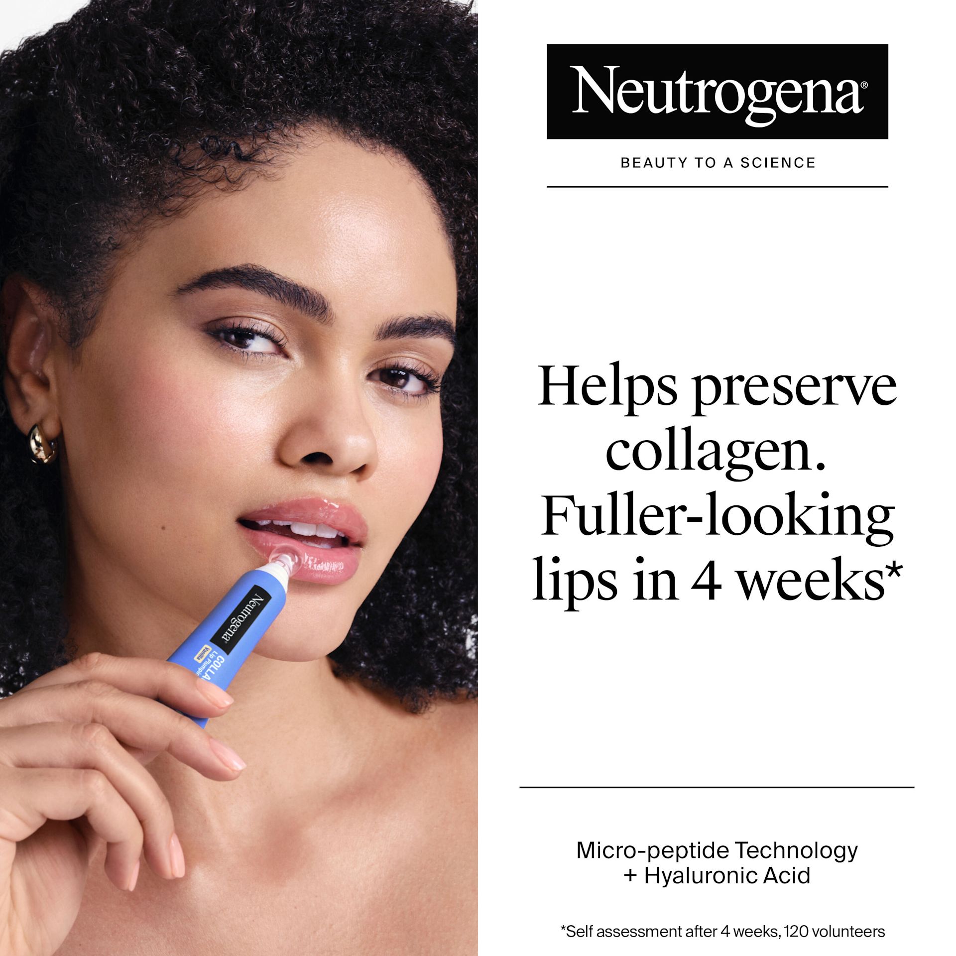 NTG EMEA UK 3574661897905 909143 Neutrogena Collagen Bank Lip Plumping Balm 12ml SI01 THUMB JPG