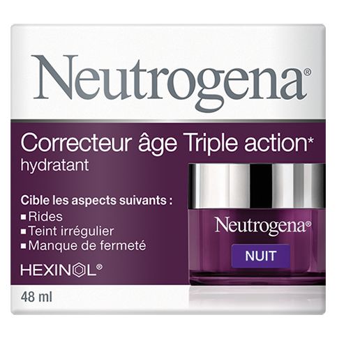 Hydratant NEUTROGENA® Correcteur âge Triple action Nuit
