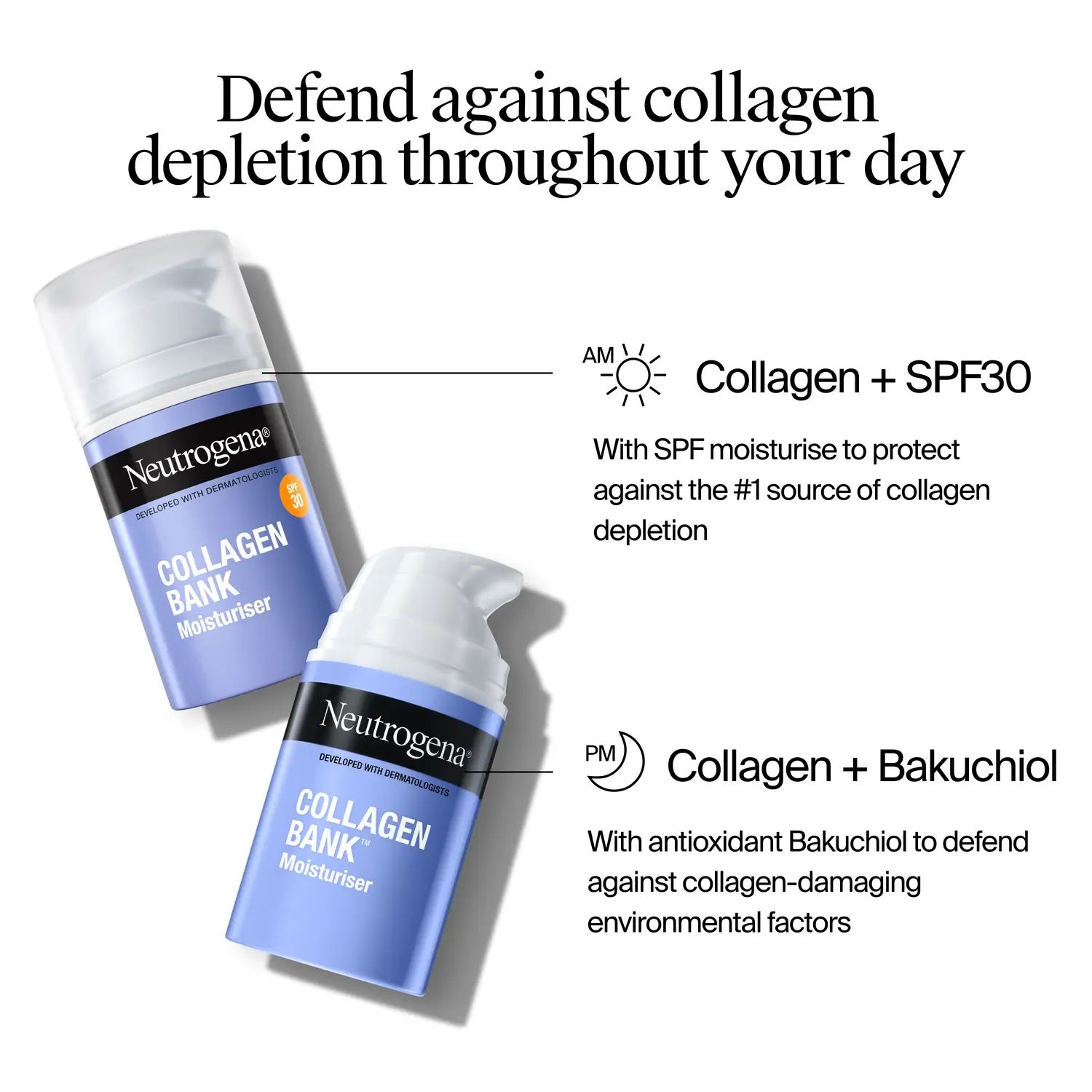 Defend against collagen depletion throughout your day