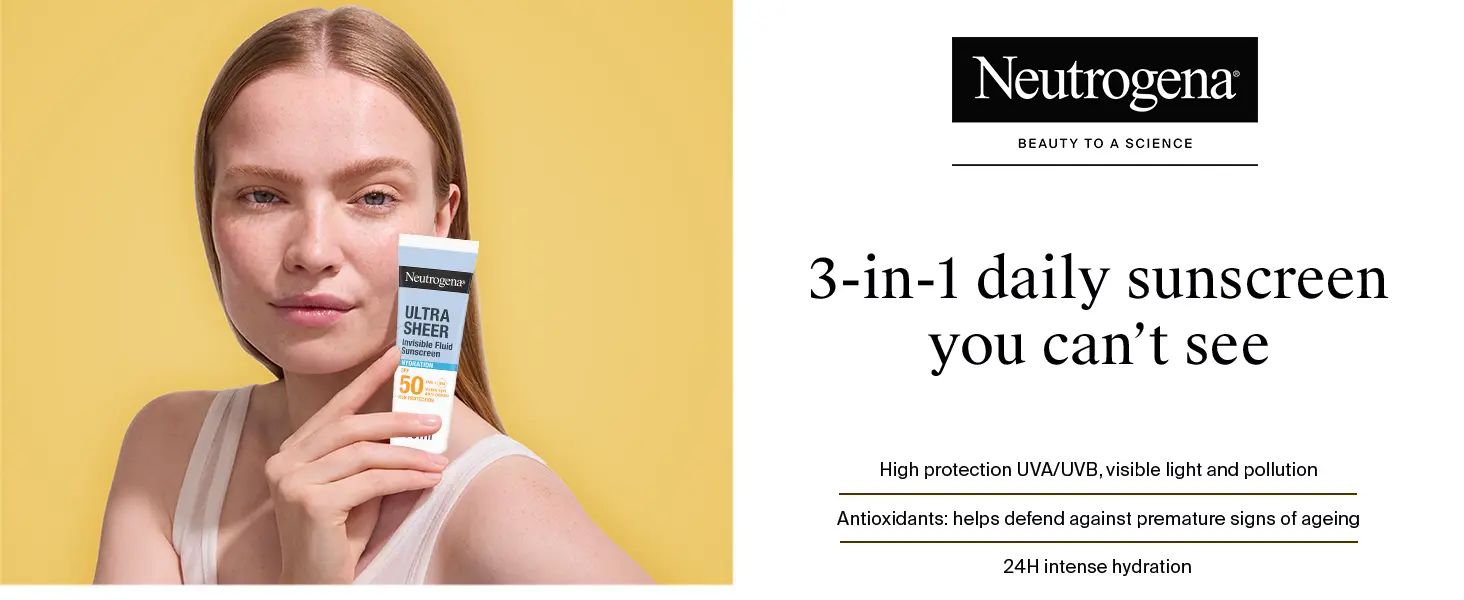 3-in-1 daily sunscreen you can't see