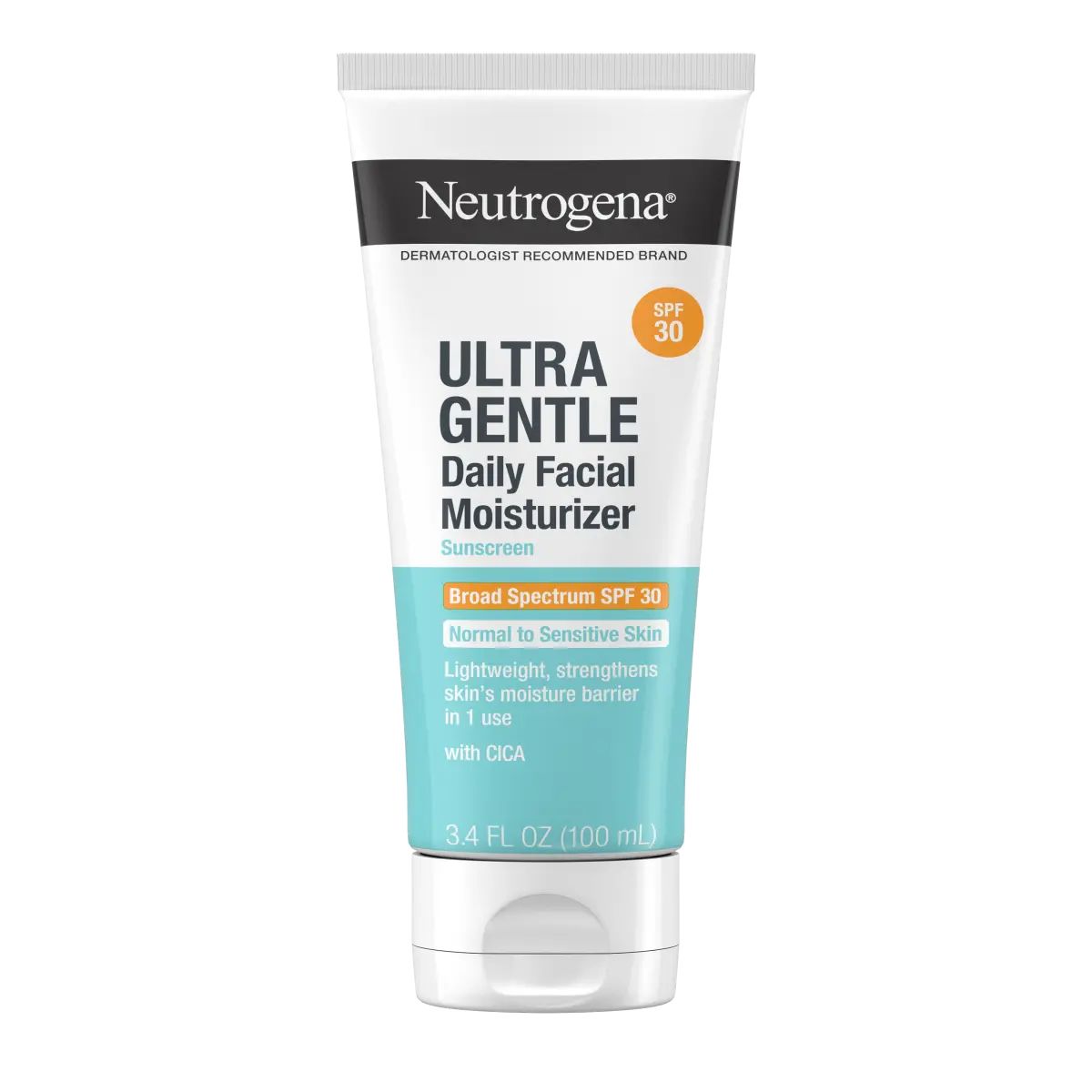 Neutrogena® Ultra Gentle Daily Facial Moisturizer With Broad Spectrum SPF 30 Front of Pack