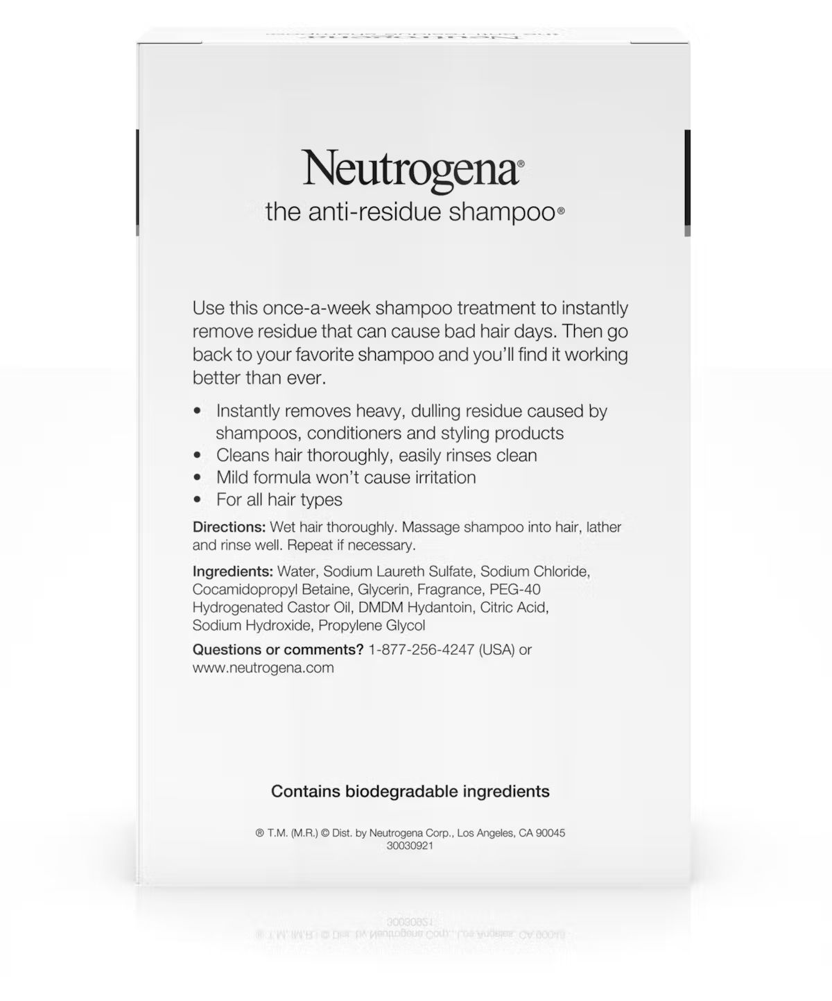 The Anti-Residue Shampoo®