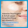 Intensive Feuchtigkeit & Schutz gegen Umwelteinflüsse mit Vitamin C. Breitbandschutz vor UVA/UVB. 