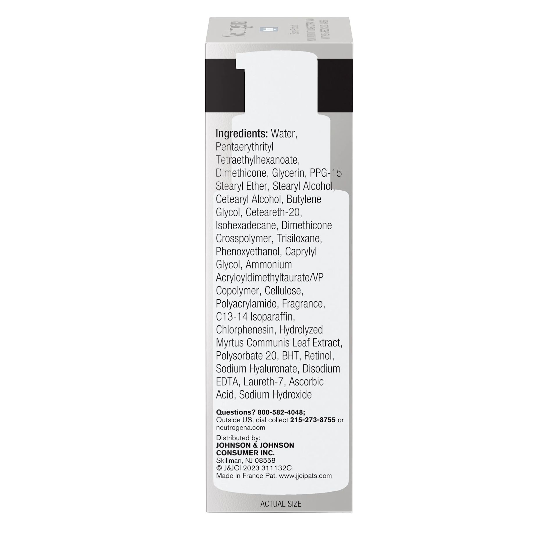 Neutrogena Rapid Wrinkle Repair Retinol Night Moisturizer right panel image