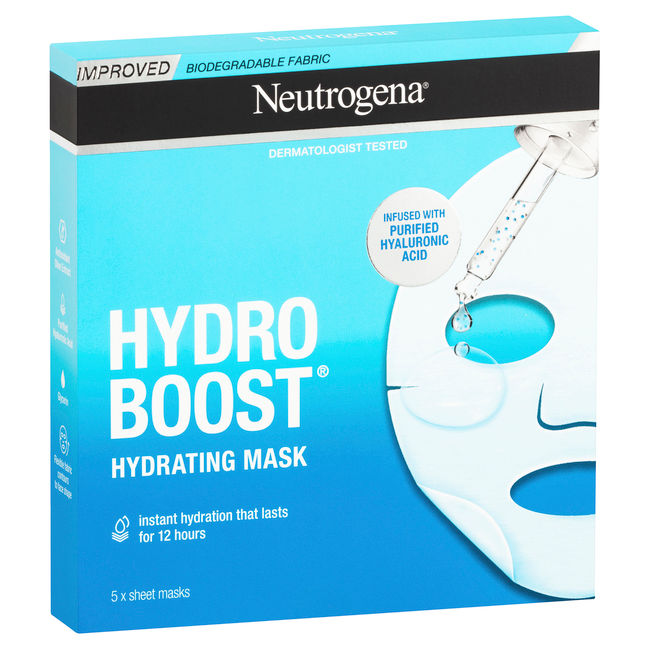 Neutrogena® Hydro Boost Hydrating Mask 5 Pack