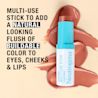 Hydro Boost Multi-Use Stick adds natural flush to eyes, cheeks, lips; hydrates with hyaluronic acid