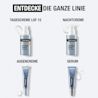 Entdecke die ganze Linie: Tagescreme LSF 15, Nachtcreme, Augencreme, Serum