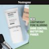 Neutrogena® new lightweight pore blurring shine control mattifying primer with makeup brushes
