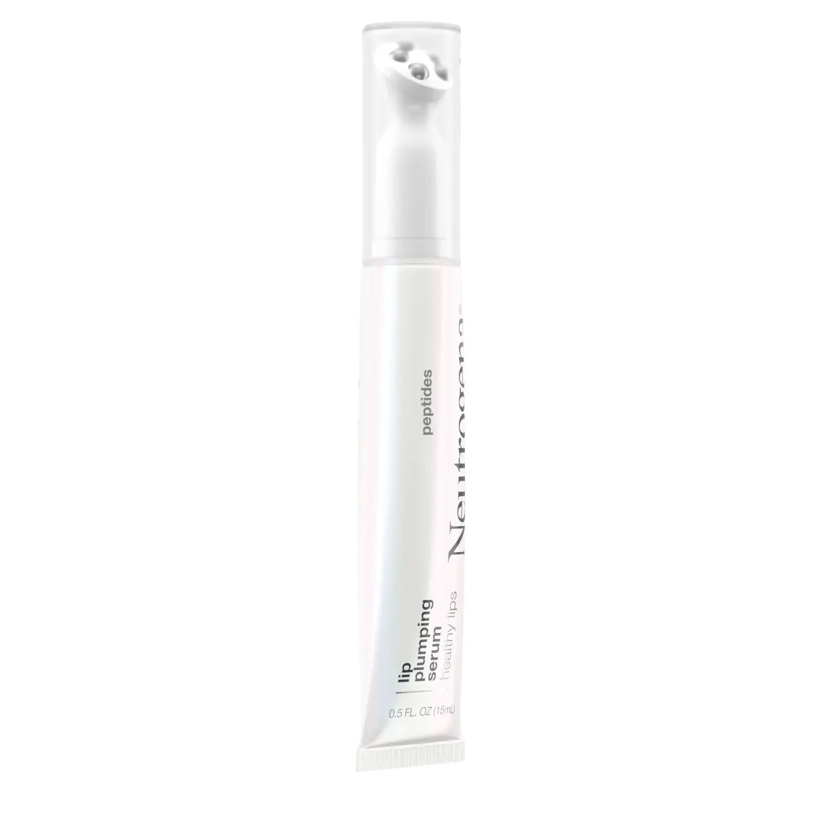 Neutrogena® Healthy Lips Lip Plumping Serum, 0.5 Fl. Oz, left angled package view