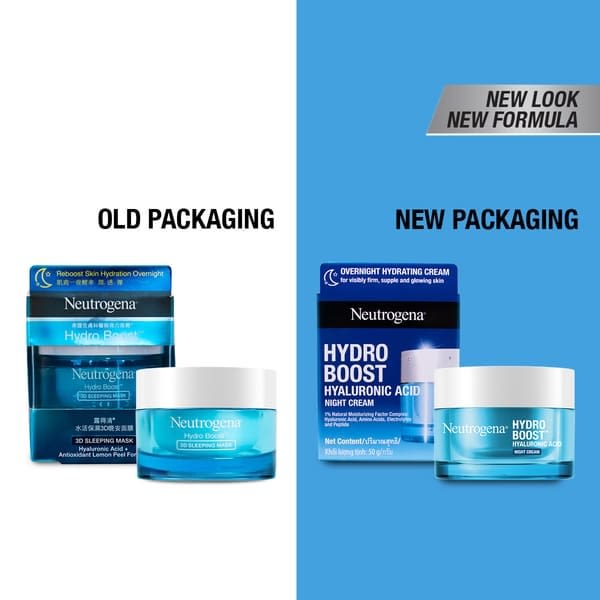 Neutrogena® Hydro Boost Hyaluronic Acid Night Cream - Image 2 - Neutrogena - id-ID