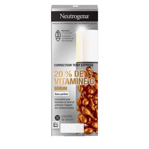 Sérum Neutrogena Correcteur teint express 20 % de vitamine C