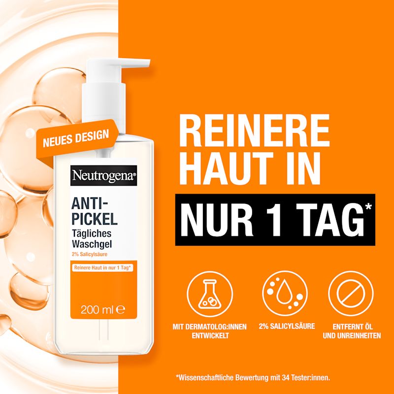 Reinere Haut in nur 1 Tag