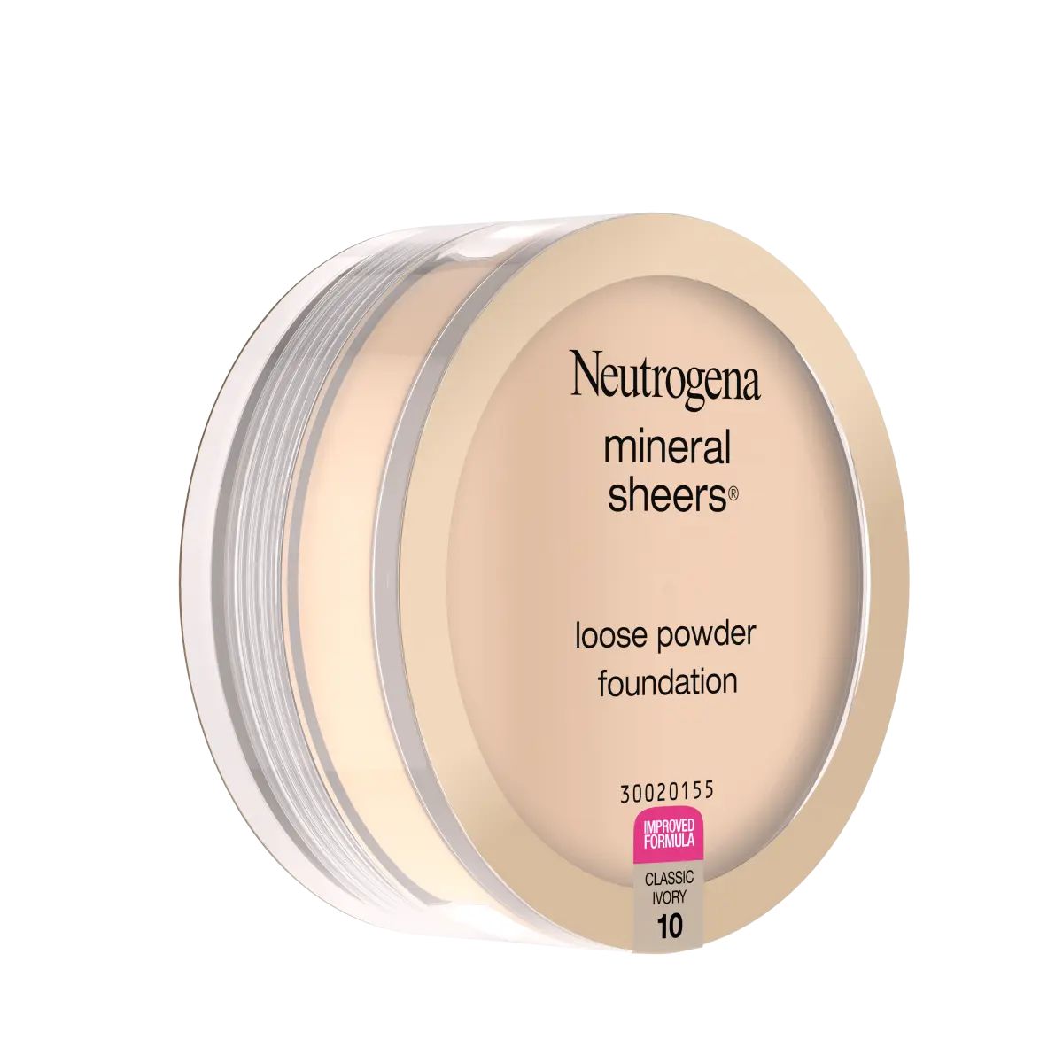 Neutrogena® Mineral Sheers® loose powder foundation compact in Classic Ivory 10 shade