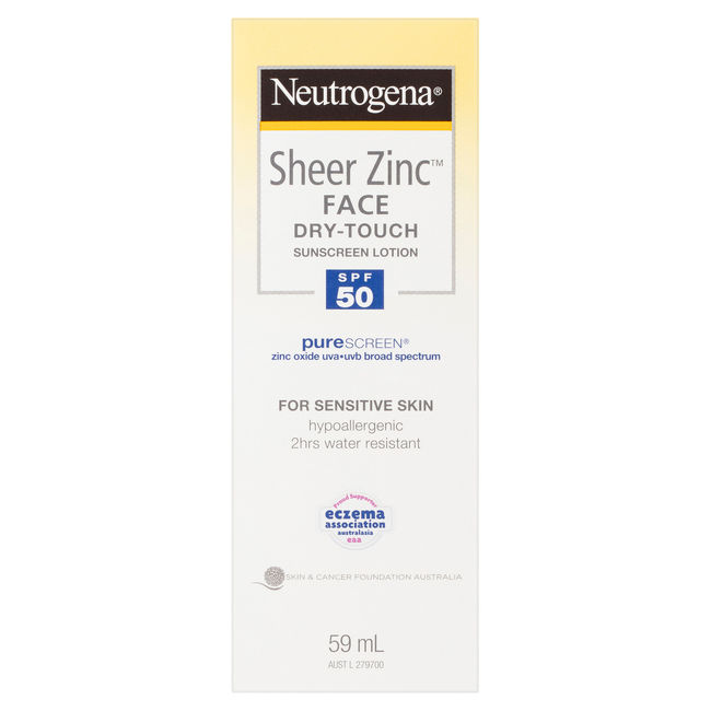 Neutrogena® Sheer Zinc Face Lotion SPF 50 59mL - Image 2 - Neutrogena - en-AU