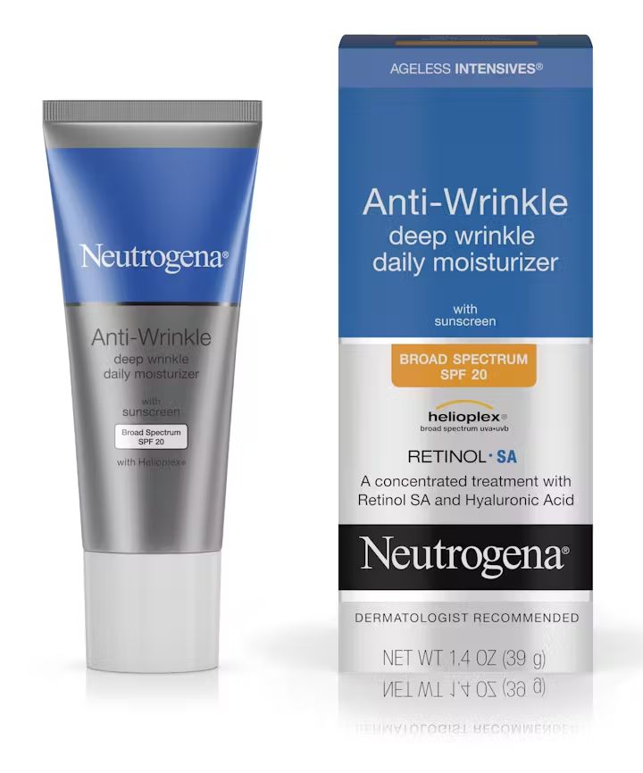 Ageless Intensives® Anti-Wrinkle Deep Wrinkle Daily Moisturizer Broad Spectrum SPF 20
