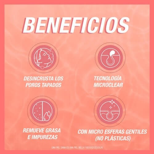 Beneficios del Exfoliante facial Neutrogena® Oil Free