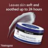 Leaves skin soft and soothed up to 24 hours
