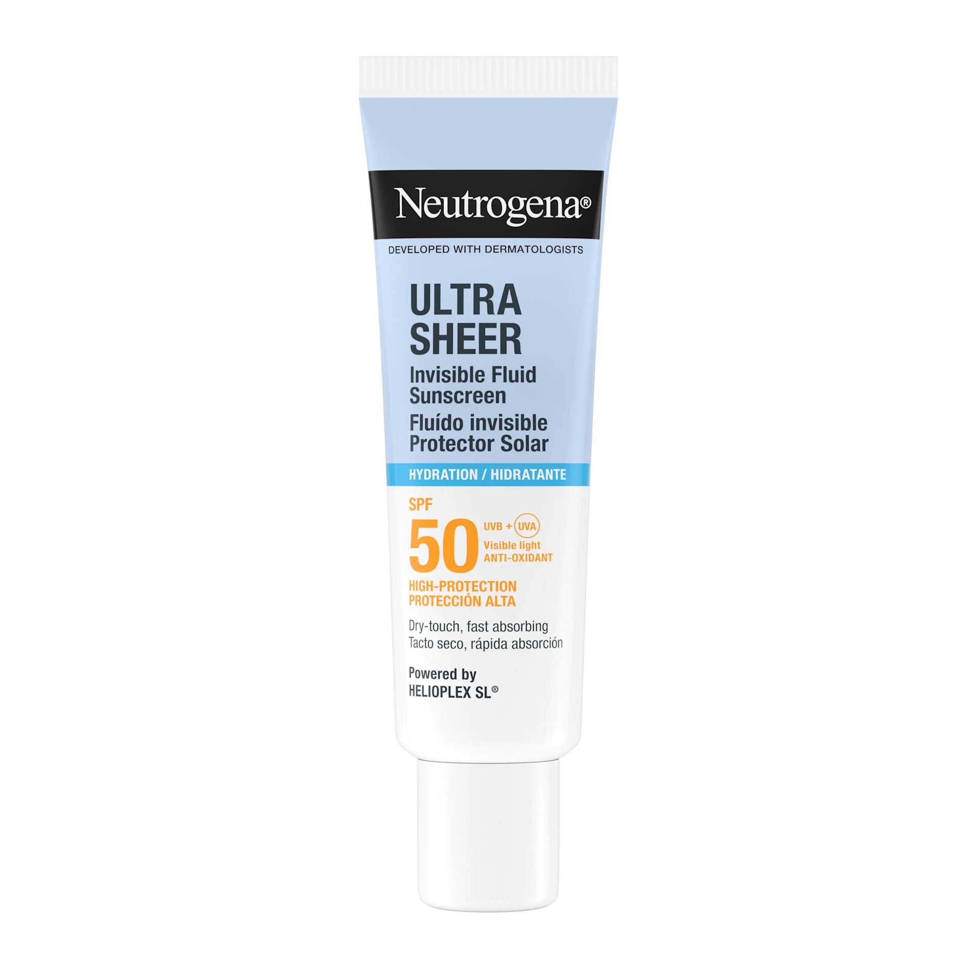 Neutrogena® Ultra Sheer Invisible Fluid Hydration Sunscreen SPF50 Αντηλιακό Προσώπου SPF50