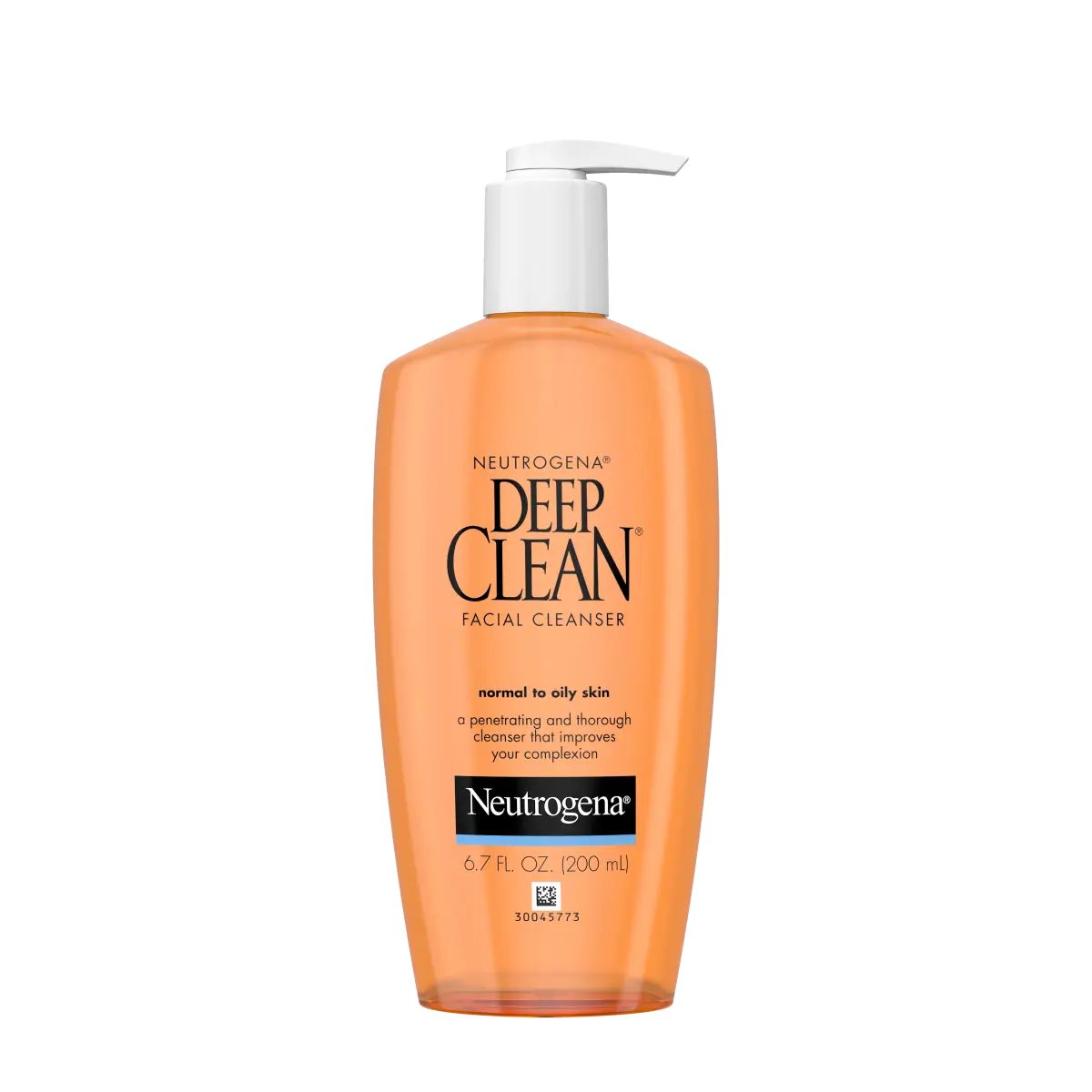 Neutrogena® Deep Clean Facial Cleanser, 6.7 Fl. Oz, front of pack