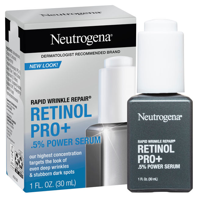 Neutrogena® Rapid Wrinkle Repair Retinol Pro+ .5% Power Serum 30mL