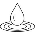 moisturize droplet icon