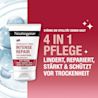  4 in 1 Pflege, Neutrogena® Norwegische Formel Intense Repair lindert, repariert, stärkt und schützt vor Trockenheit