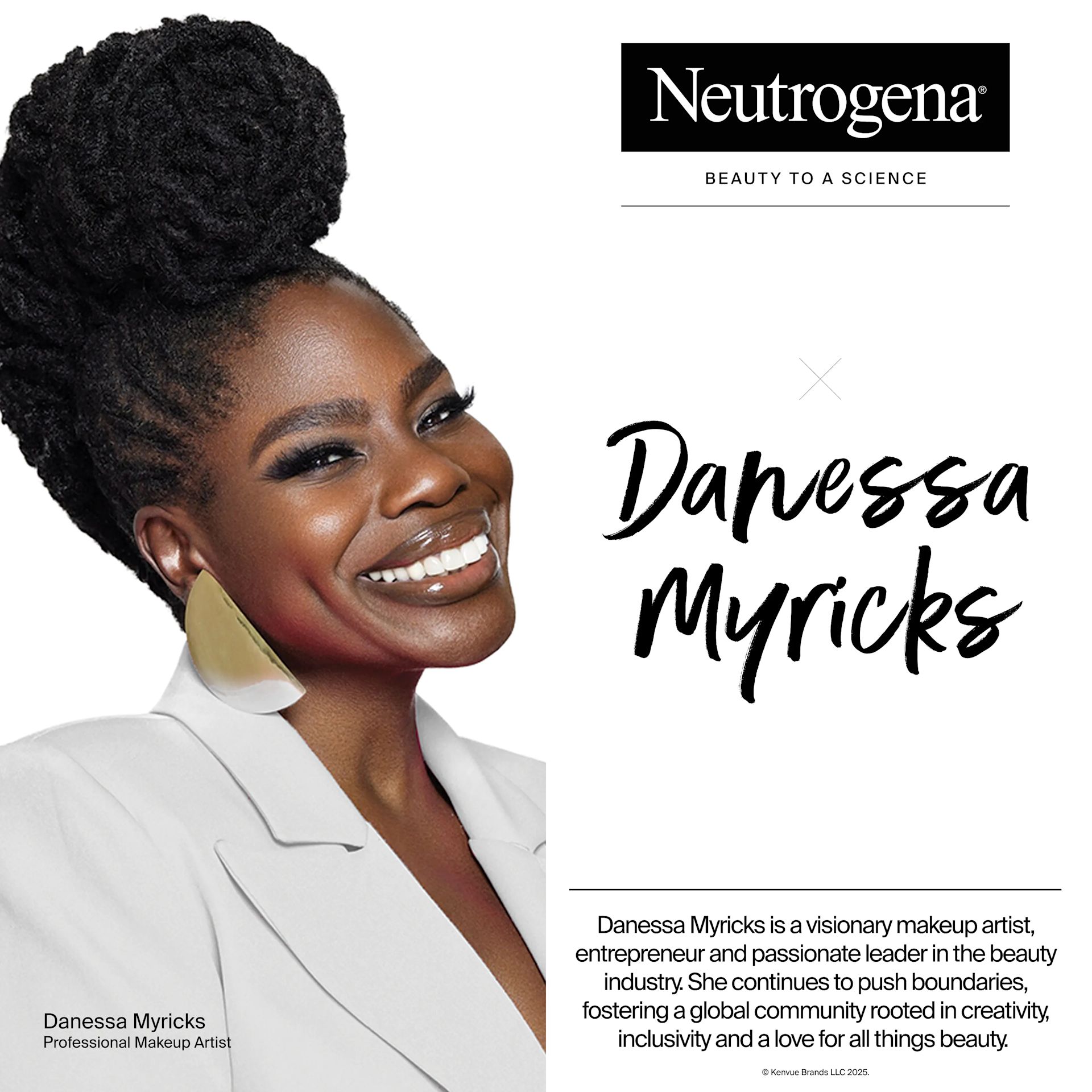 Danessa Myricks, professional makeup artist.