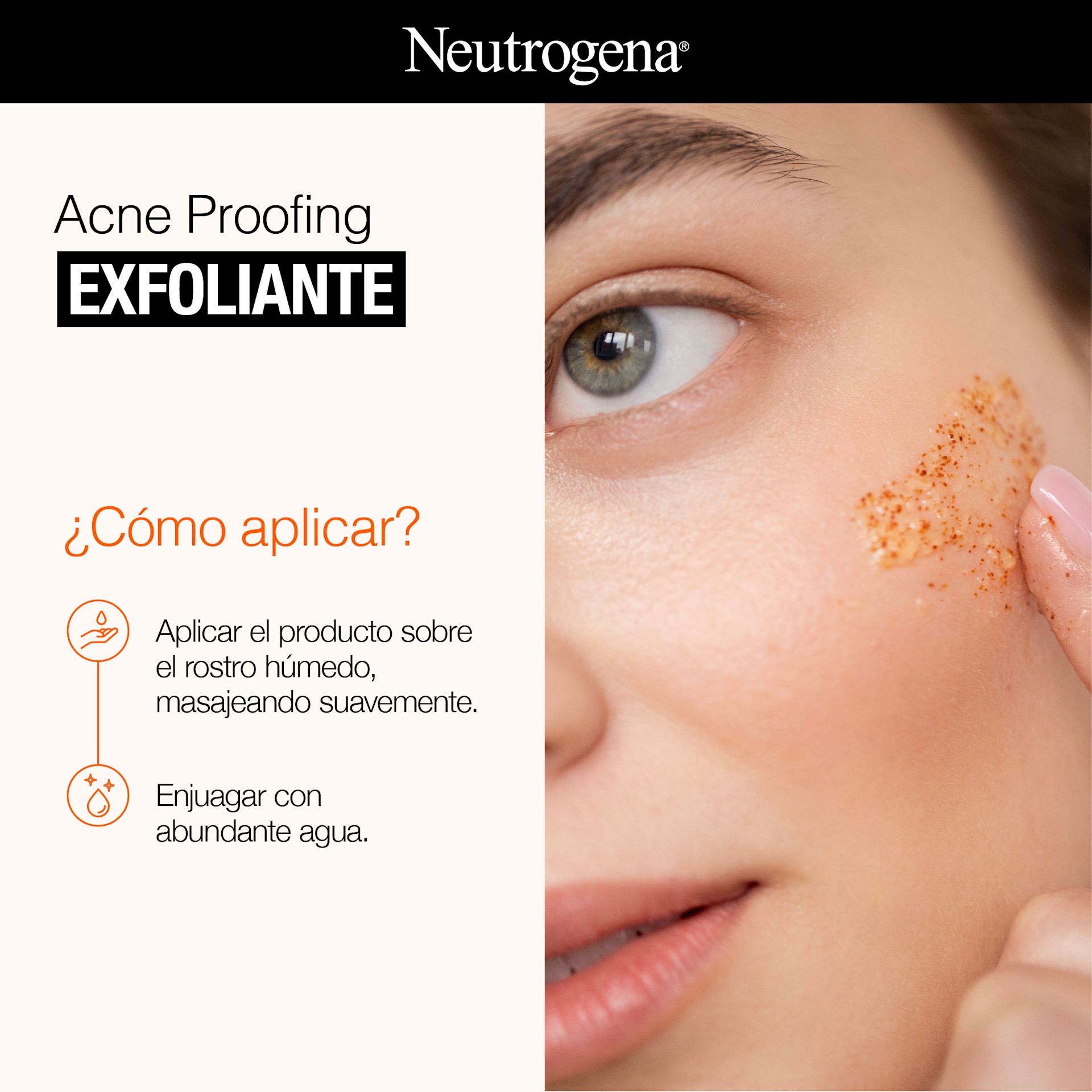 Acne Proofing EXFOLIANTE ¿Cómo aplicar?