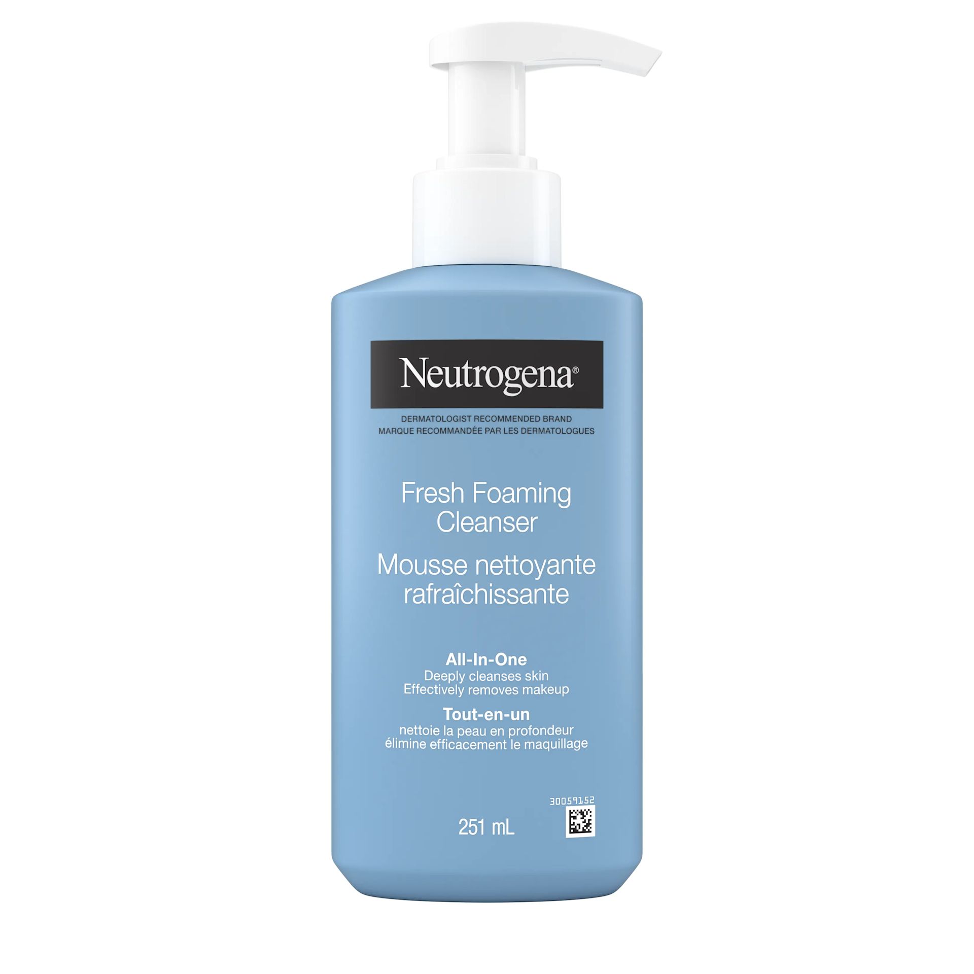 Front Pack shot of Neutrogena® Fresh Foaming Cleanser