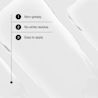 Gradient panel listing benefits non-greasy, no white residue, easy to apply