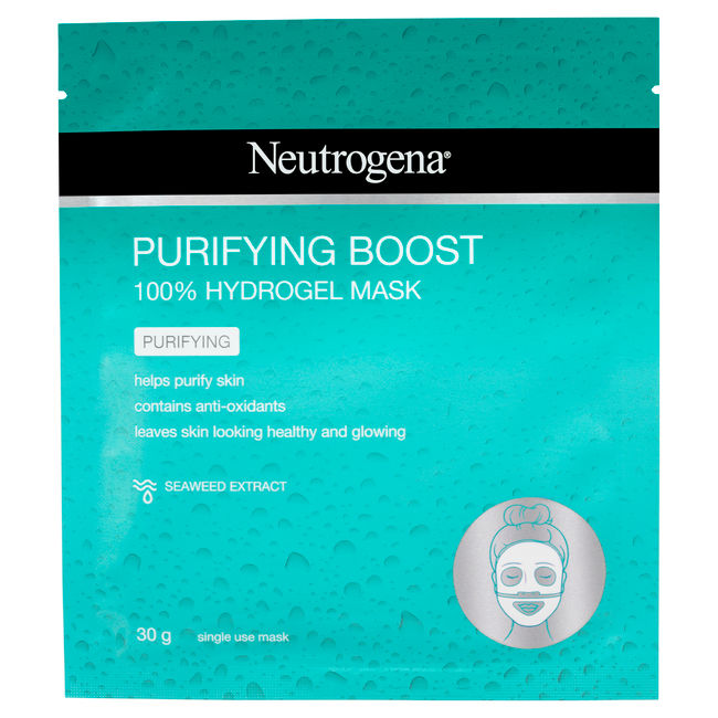Neutrogena® Purifying Boost Hydrogel Mask 30g - Image 1 - Neutrogena - en-AU